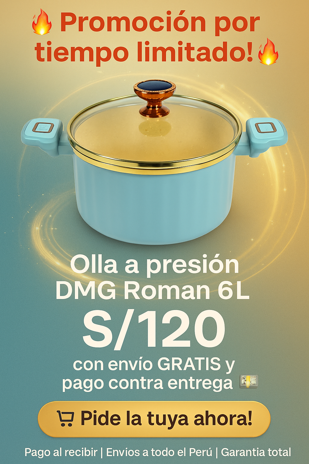 BlueChef Pot – La Olla Resistente que Cocina con Estilo